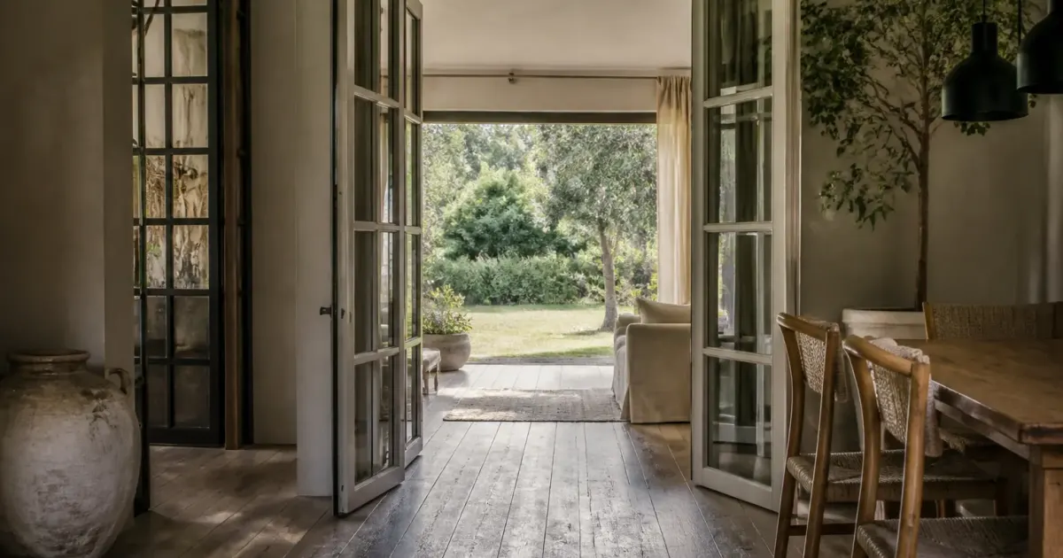 Interieur maison aere ouvert apres traitement anti parasites